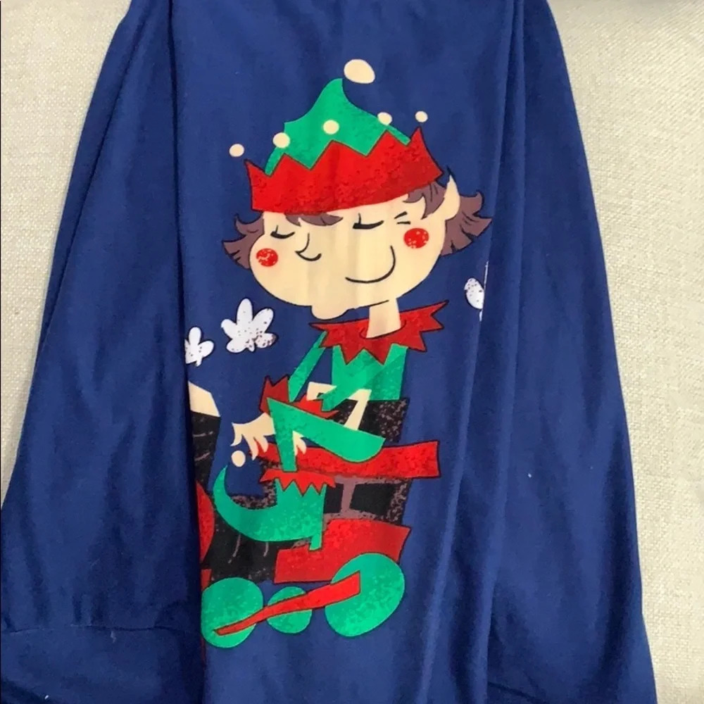 New! Women’s Lularoe holiday elf leggings OS